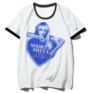 Sabrina Carpenter top tees female Classic Grunge Breathable University shirt Breathable Pop Culture 