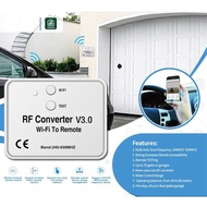 รีโมทคอนโทรล Wifi To Rf Converter Instead 240-930 Mhz สําหรับ Smart Home