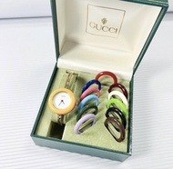 限量特別版GUCCI 換色圈手鐲錶