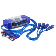 Well Made- 4-Channel Audio Noise Filter Suppressor Ground Loop Isolator Car Stereo 50W