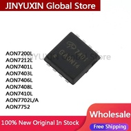 5Pcs AON7200L AON7212L AON7401L AON7403L AON7406L AON7408L AON7410L AON7702L A AON7752 DFN IC Chip I
