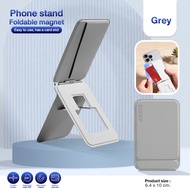 【Agate Design】Magnetic Folding Mobile Phone Holder Stand Self-adhesive Invisible Portable Phone Brac