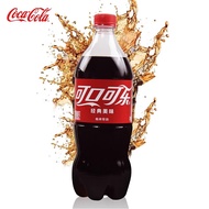 可口可乐（Coca-Cola） 可口可乐零度无糖可乐家庭装888ML 含糖可乐888ml*1瓶