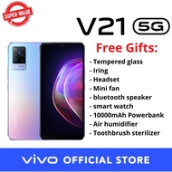 PROMOSI VIVO V21 5G 11GB RAM + 256GB ROM original Malaysia set