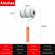 Mitsushi Kuas Cat Roll Tembok 4/6/8 inch Kuas Roll Cat Tembok Paint Roller Cat Brush Jenis Katun Den