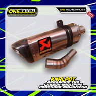 Akrapovic EVO EXHAUST SLIP ON MID PIPE CBR 250RR MT25 R25 CBR 250 XMAX V