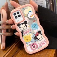 Casing For Samsung A22 M22 M32 Case Casing Cute animal pattern HP Casing Macaron Casing Mirror Silic