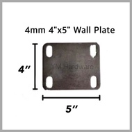 4mm x 4’’x 5’’ Tapak Besi Welding/ Wall Plate/Gate Bracket/Metal Plate/Pagar Besi