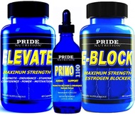 Pride Nutrition #1 Muscle Building Stack - Anabolic Strength & Recovery Support with Estrogen Blocke
