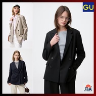 GU Double-Breasted Jacket Z, Women's, XS-3XL, Direct from Japan