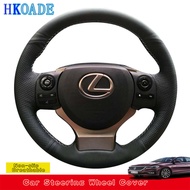Custom DIY Microfiber Leather Car Steering Wheel Cover for Lexus IS250 2014 2015 IS200t 2016 2017 IS