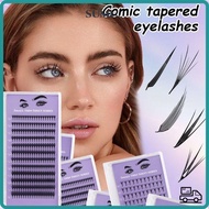 SUMU 132/240 Clusters Grafted False Eyelashes, Curvature D Makeup Grafting Fake Eyelashes, Fashion M