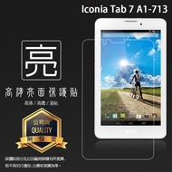 Glossy Screen Protector Acer Iconia Tab7 A1-713/Tab8 A1-840F HD Tablet Protector Soft Film Glossy St