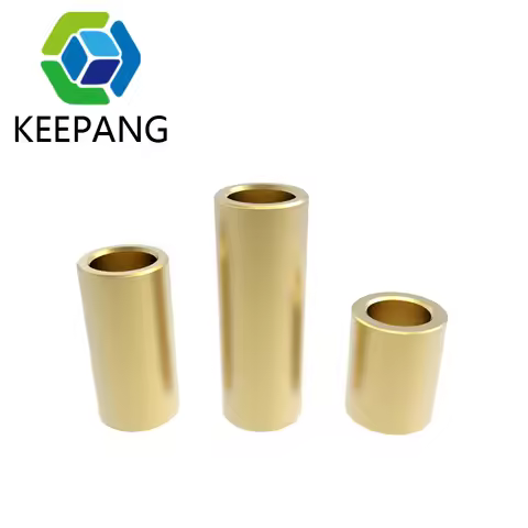 KeePang 2pcs Lubricating Copper Sleeve Bearing Bushings ID 8mm for 3D Printer Parts Smooth Rod Slide