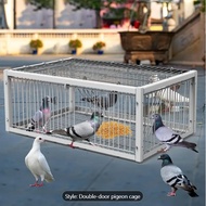 Perangkap Burung Pigeon Trap Cage Bird Catcher Perangkap Ayam Tupai Perangkap Haiwan Besi Sangkar Pe