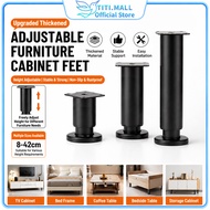 Metal Adjustable Furniture Cabinet Leg 8-42CM Heigh Telescopic Table Leg