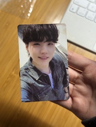 BTS Suga Butter 小卡 weverse 特典