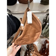 กระเป๋าสะพายไหล่ ทรงกลม ขนาดเล็ก ของแท้ (ทรงกลม) | Keith Haring | ผ้าลูกฟูก | Uniqlo Ghibli Studio