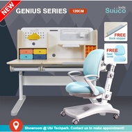 Suucokids | Genius Series Combo | Height Adjustable Study Table and Chair for Kids | Children Ergono