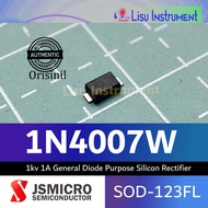 1N4007W 1000V 1A 1Kv General Silicon RectifierPURPOSE SOD-123FL JSMSEMIA7 Original