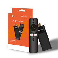 MX10 | MX10 F3 Dongle TV Inteligente 4K Allwinner H313 60fps 2G+16G Android 13 WiFi 6 Control Por Vo