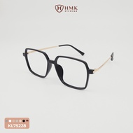 HMK Eyewear Square Plastic Eyeglass Frames with Multi-Colored Metal Legs - KL75228