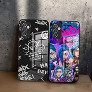 Arcane Girl Jinx Phone Case For Vivo IQOO Z9 U5 NEO5 9 8 7 Y30 Y35 Y36 X73 Y76 Y70 Y55 Y31 v23E V40 