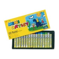 MUNGYO MOPS-16 16色迷你油粉彩