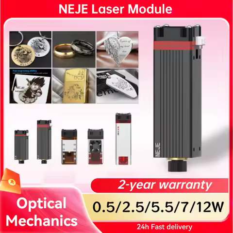 NEJE 0.5-12W CNC High Power Diode Laser Module Hot Selling Tool Kit For Wood and Leather Engraving I