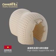 Gotolatex/Gotolatex Vietnam Original Imported Curve Neck Support Natural Latex Pillow 63x44cm No. 23