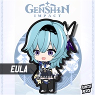 GANTUNGAN Eula Genshin Impact Keychain / Eula Genshin Impact Keychain / Eula Character Keychain