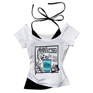 Cropped Top - Slime Meme Manga Streetwear Baddie Shirt