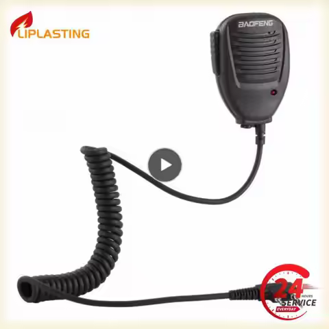 Handheld Speaker Mic Microphone For Baofeng 888S 5R UV82 8D 5RE 5RA Speaker Mic Headset Two Way Radi