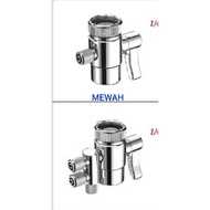 MEWAH Water filter diverter fitting on faucet Amway ,cuckoo,Conway,3M,diamond  suitable to use