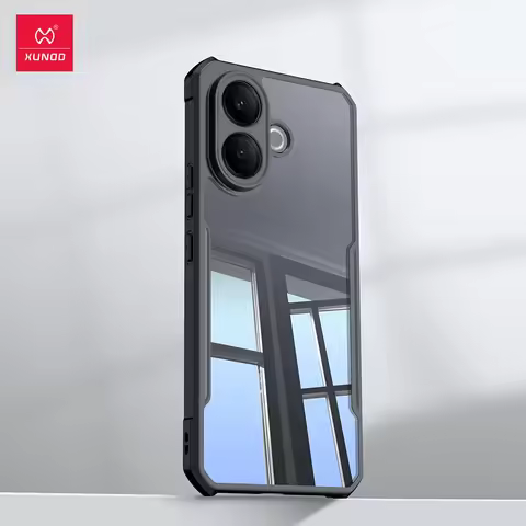 XUNDD Case for VIVO V60 Lite,Airbag Shockproof Shell Camera Protection Acrylic&TPU Back Transparent 