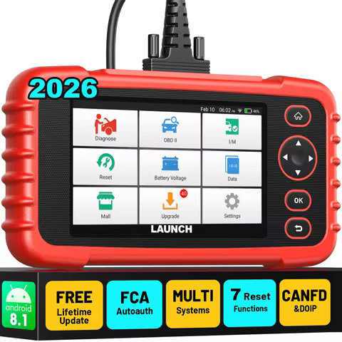 LAUNCH CRP123X V3.0 64G Diagnostic Tool Professional OBD2 Scanner for All Cars & Brands - 4 System D