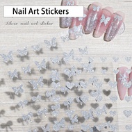 Nail Art Glitter Stickers Nail Art Stickers DIY Art Adhesive Nail Sticker