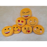 Smile Emoticon Pillow, Smile Round Pillow ver1