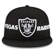 🎩🎩[Oakland Raiders] ทีมฟุตบอลจู่โจมหมวกแก๊ปประจำลีกหมวกบังแดดหมวกปีกแบนหมวกเบสบอล