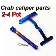 2 pot / 4pot Crab caliper spring parts set for Brembo/frando/Adelin/RCB/NISSIN Caliper Caliper Part