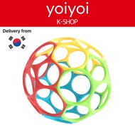Oball Classic Baby Small Ball Sensory Development Toy Easy-Grip Infant Play Random Color 1pcs