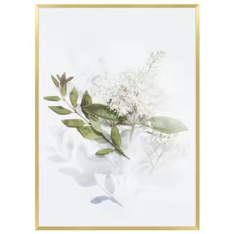 A2 Aluminum Picture Frame Metal Thin Poster Frames for inch Photo Acrylic Front Wall Hook for Horizo