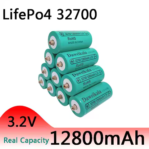 100% orignal 3.2V lifepo4 32700 battery 12.8Ah Rechargeable Battery Professional Lithium Iron Phosph