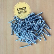 WHITE WOOD SCREWS 9X2" (100PC)