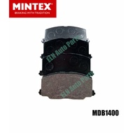 Mintex Front brake Pads (English) (brake pad) TOYOTA Corona ST170 171 2.0 Year 1988