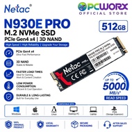 Netac N930E PRO 256GB | 512GB M.2 NVMe SSD 3D NAND PCIe Gen4 High Speed - 256GB | 512GB