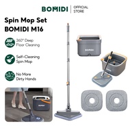 BOMIDI Zolele M20 Spin Mop Cloth Automatic Magic Rotating Mop Lazy Mops Cloth