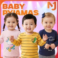 McJoden - NENE Baby Long Sleeve Long Pants Pyjamas Baju Tidur Lelaki Boy Girl Set Kids Sleepwear Chi