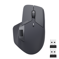 Rapoo MT760L/MT760M Multi-mode Rechargeable Wireless Mouse Ergonomic 4000 DPI Support Up to 4 Device