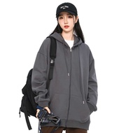 Dunglien78 big size zip hoodie for men and women with sizes up to 145kg for men and women, inner poc
